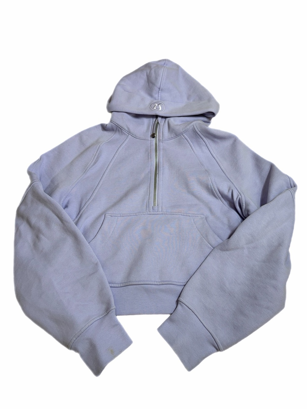 Lululemon Scuba Oversized Half-Zip Hoodie (Lilac Smoke) Size XS/S